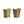 Load image into Gallery viewer, Aluminum Votive Holders, Antique Gold Finish