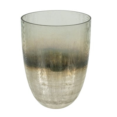 Silver Ombre Vase Small