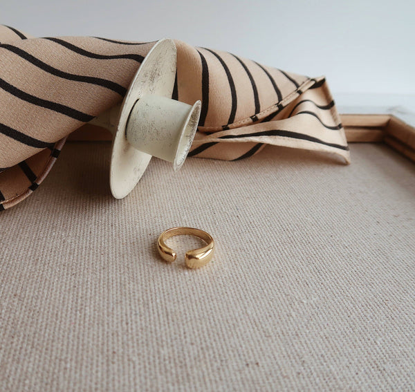 18K Gold Filled Daisy Ring