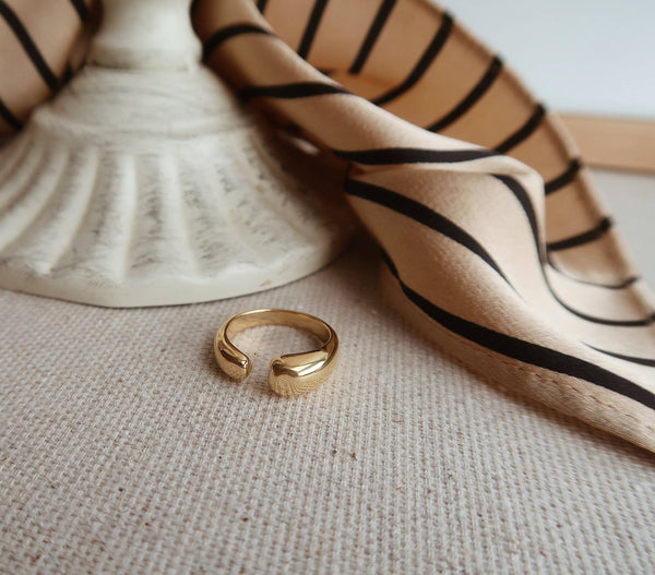 18K Gold Filled Daisy Ring