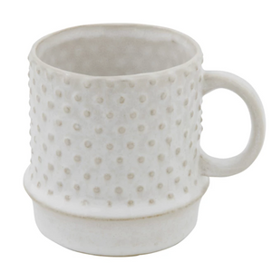 Ceramic Hobnail Mug