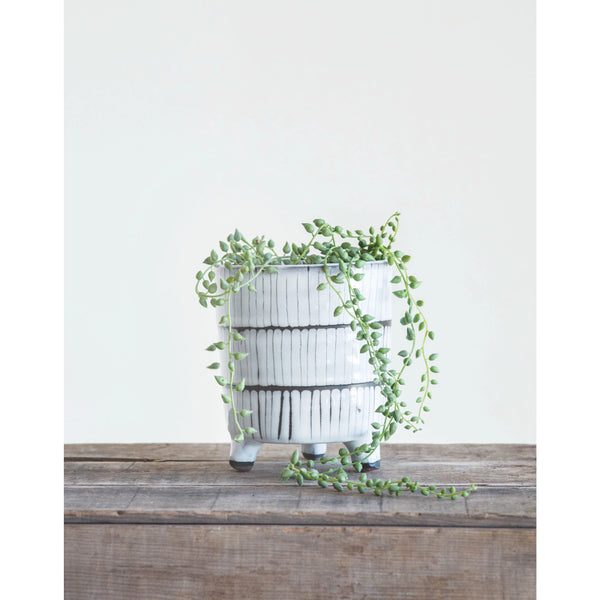 Terracotta Footed Planter