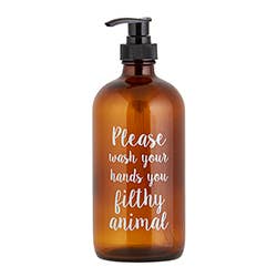 Filthy Animal Soap Bottle