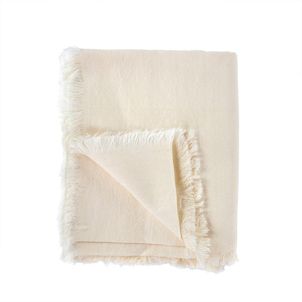 Linen Blend Tablecloth, oat