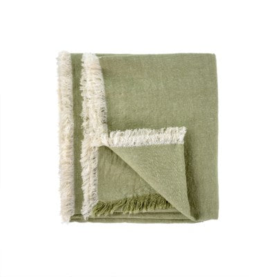 Linen Blend Tablecloth, Laurel