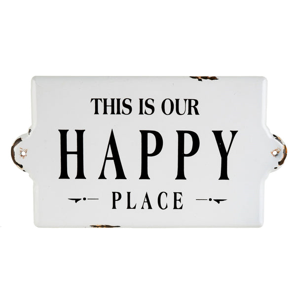 Happy Place Home Sign