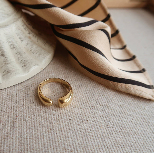 18K Gold Filled Daisy Ring
